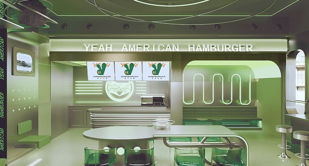 3D Modern Milk Tea Shop model download